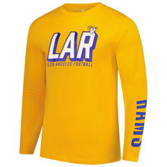 Fanatics Los Angeles Rams Long Sleeve T-Shirt Gold