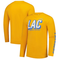 Fanatics Los Angeles Chargers Long Sleeve T-Shirt Gold