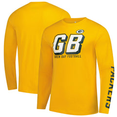 Fanatics Green Bay Packers Long Sleeve T-Shirt Gold