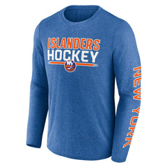New York Islanders Fanatics Sweep Iconic Synthetic Long Sleeve T-Shirt - Heather Royal - NHL 202688589