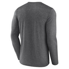 Los Angeles Kings Fanatics Sweep Iconic Synthetic Long Sleeve T-Shirt - Heather Charcoal - NHL 202688601