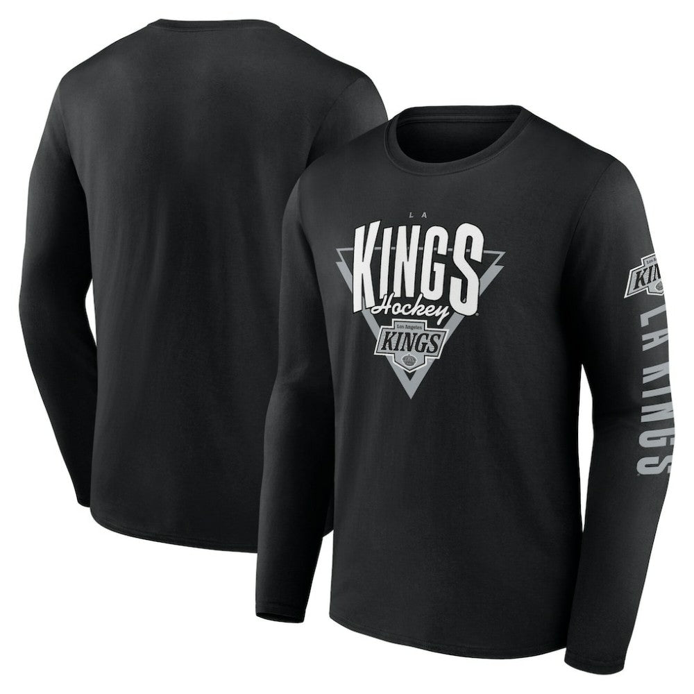 Los Angeles Kings Fanatics Headline Long Sleeve T-Shirt - Black - NHL 202688627