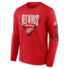 Detroit Red Wings Fanatics Headline Long Sleeve T-Shirt - Red - NHL 202688632