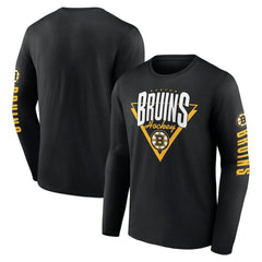 Boston Bruins Fanatics Headline Long Sleeve T-Shirt - Black - NHL 202688636