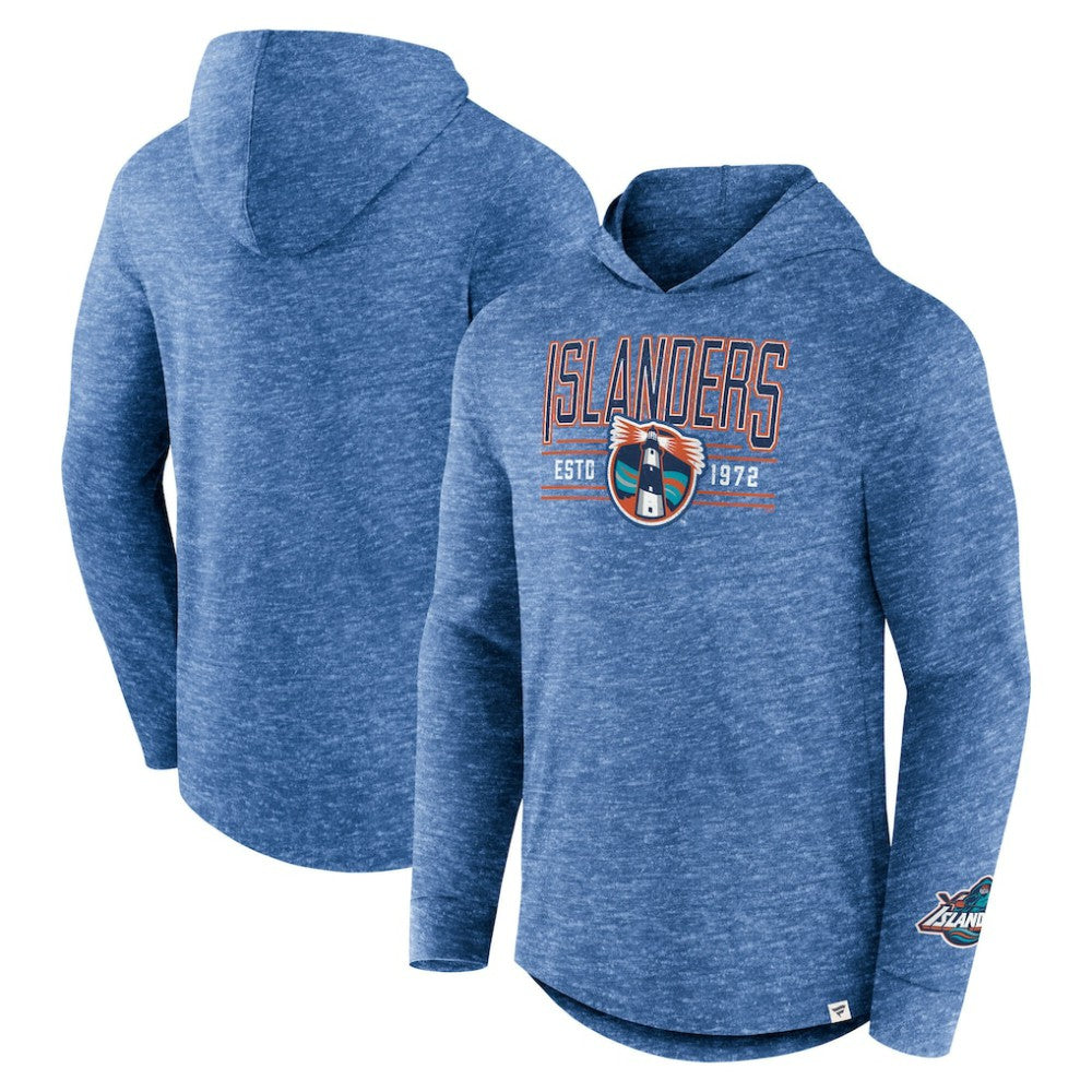New York Islanders Fanatics Slub Pullover Hoodie - Heather Royal - NHL 202688804
