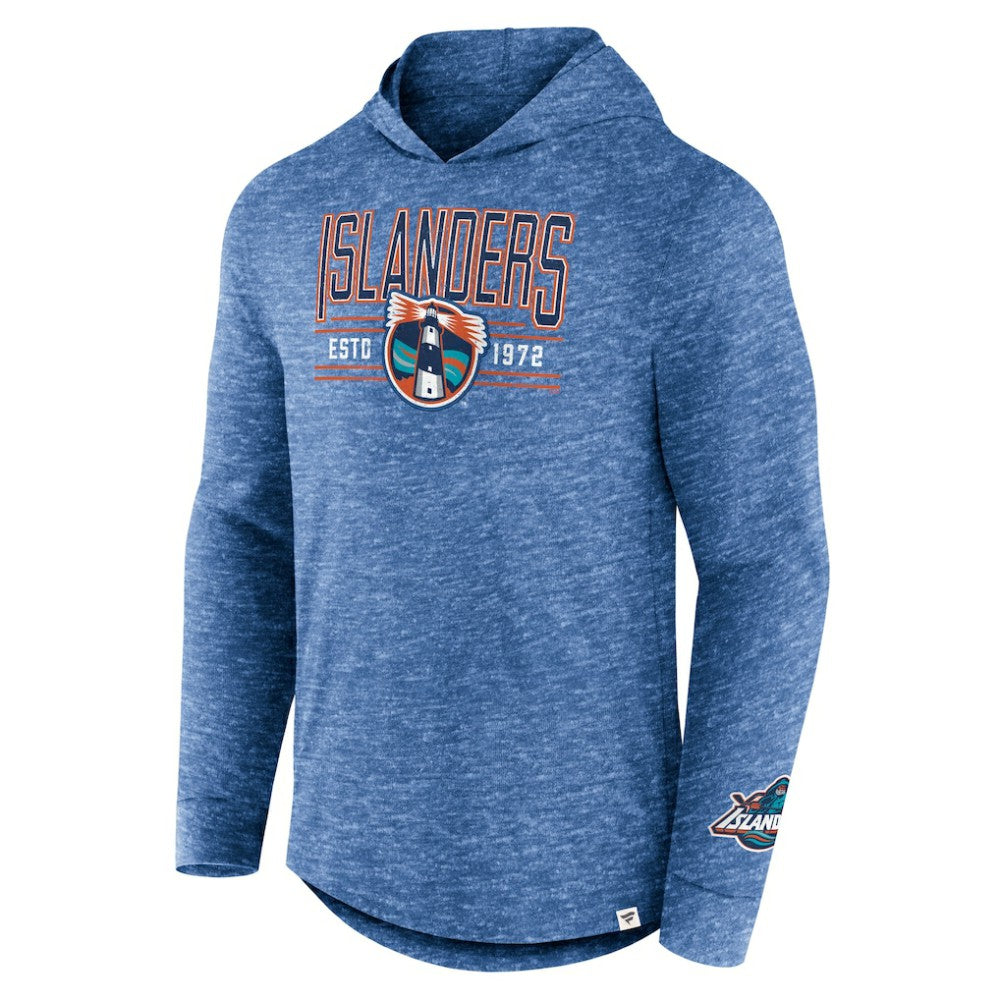New York Islanders Fanatics Slub Pullover Hoodie - Heather Royal - NHL 202688804