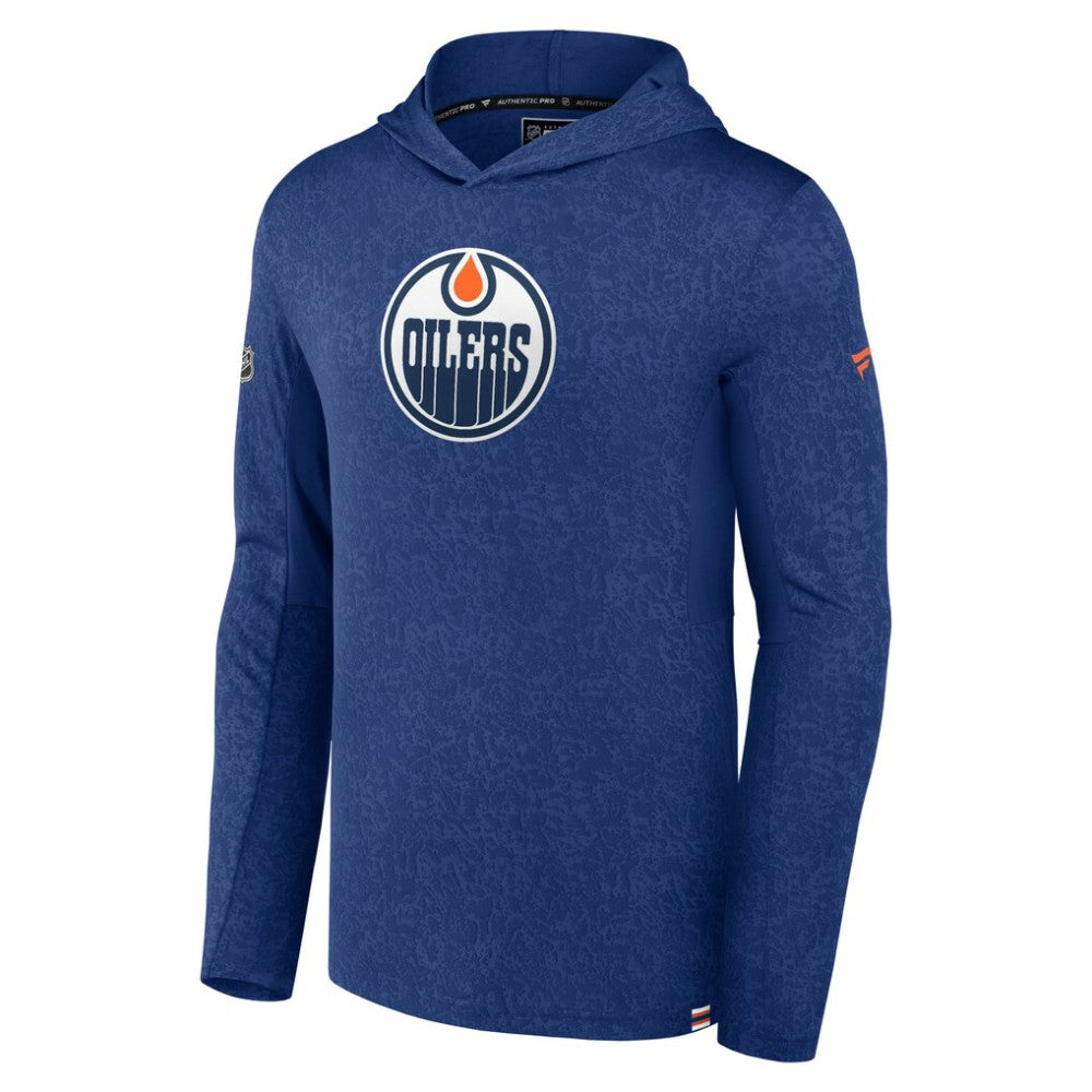 Edmonton Oilers Fanatics Authentic Pro Lightweight Pullover Hoodie - Royal - NHL 202688854