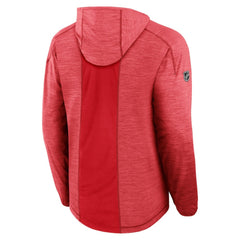 Ottawa Senators Fanatics Authentic Pro Rink Pullover Hoodie - Heather Red - NHL 202689075