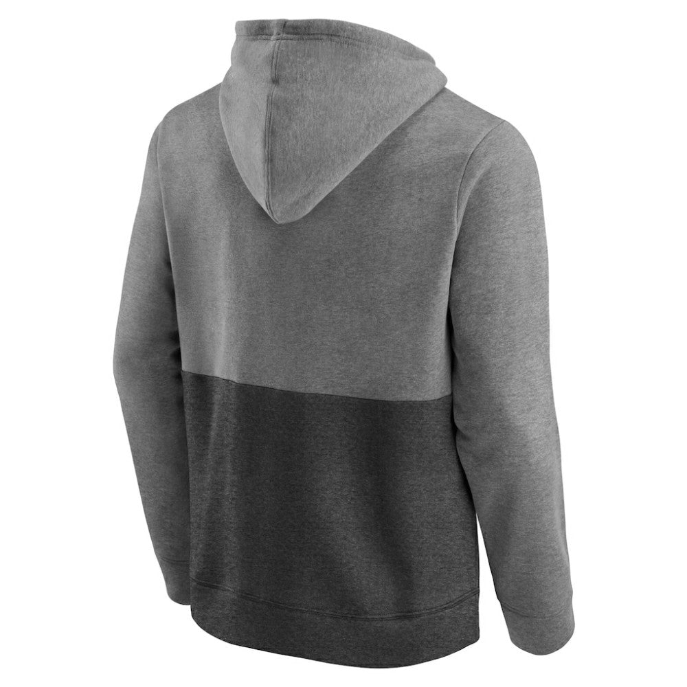 Los Angeles Kings Fanatics Block Party Signature Pullover Hoodie - Heather Gray/Heather Charcoal - NHL 202689206