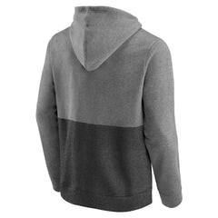 Los Angeles Kings Fanatics Block Party Signature Pullover Hoodie - Heather Gray/Heather Charcoal - NHL 202689206