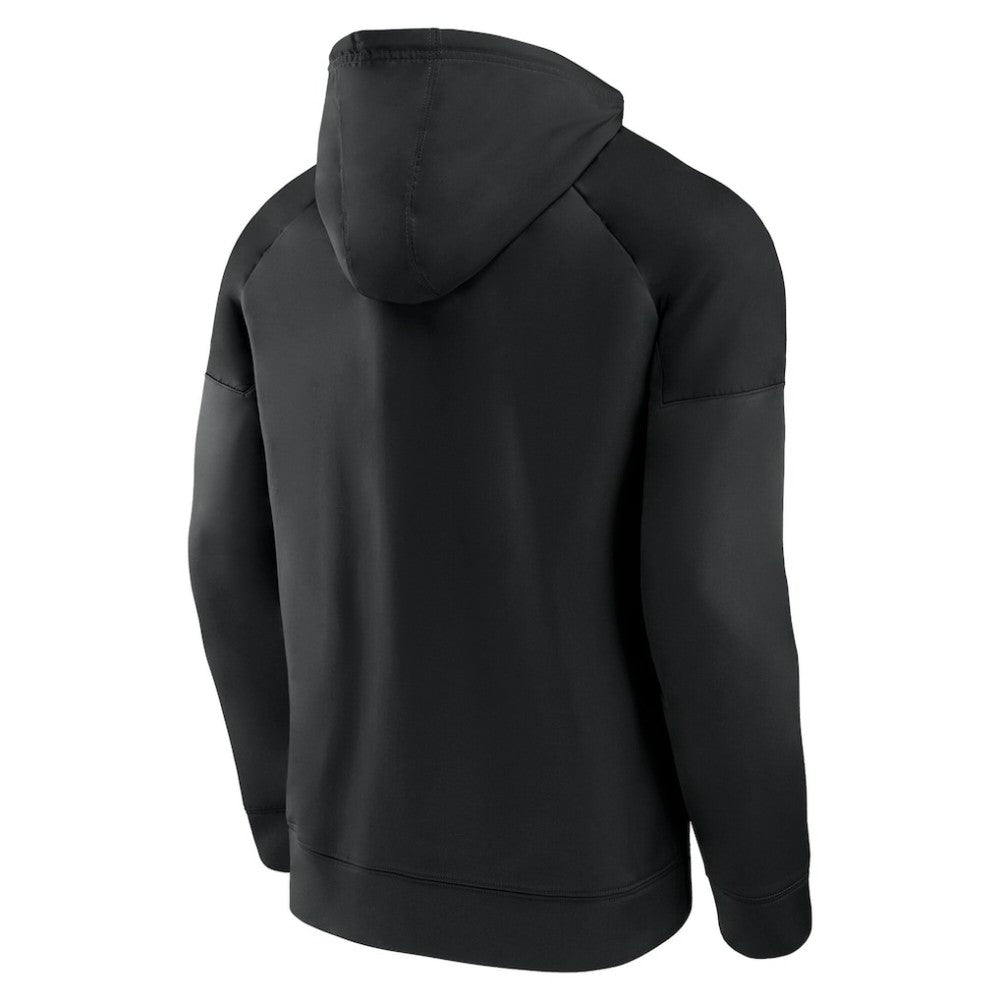 Seattle Kraken Fanatics Black Ice Defender Raglan Pullover Hoodie - NHL 202689251