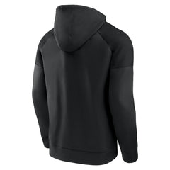 Seattle Kraken Fanatics Black Ice Defender Raglan Pullover Hoodie - NHL 202689251