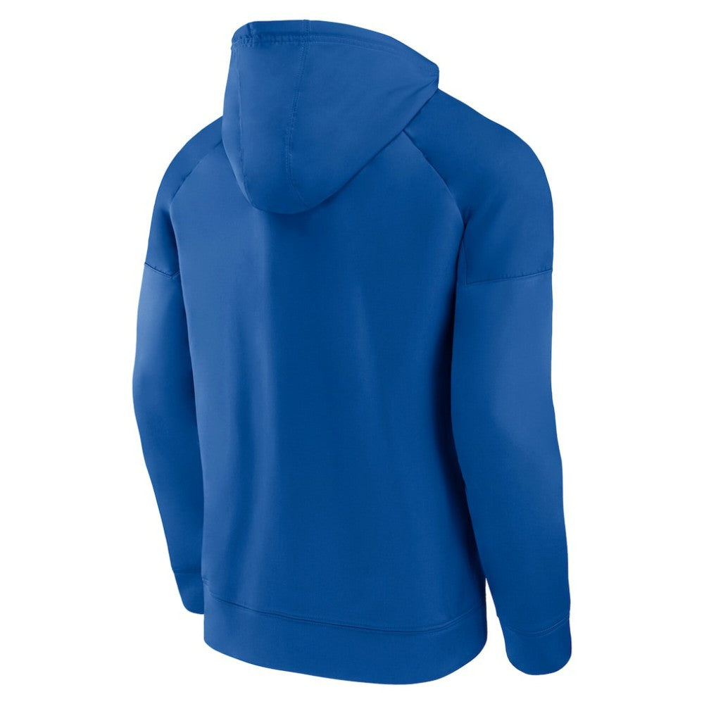 St. Louis Blues Fanatics Iconic Defender Raglan Pullover Hoodie - Royal - NHL 202689258
