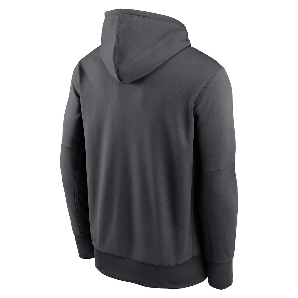 Nike Miami Dolphins Team Muscle Performance Fleece Pullover Hoodie Anthracite