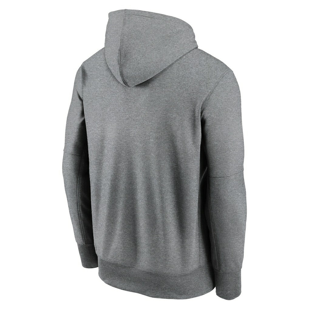 Nike New Orleans Saints Performance Fleece Pullover Hoodie Heather Gray