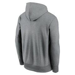 Nike New Orleans Saints Performance Fleece Pullover Hoodie Heather Gray