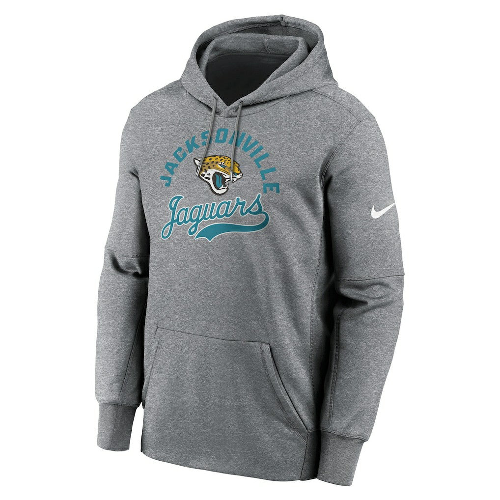 Nike Jacksonville Jaguars Performance Fleece Pullover Hoodie Heather Gray