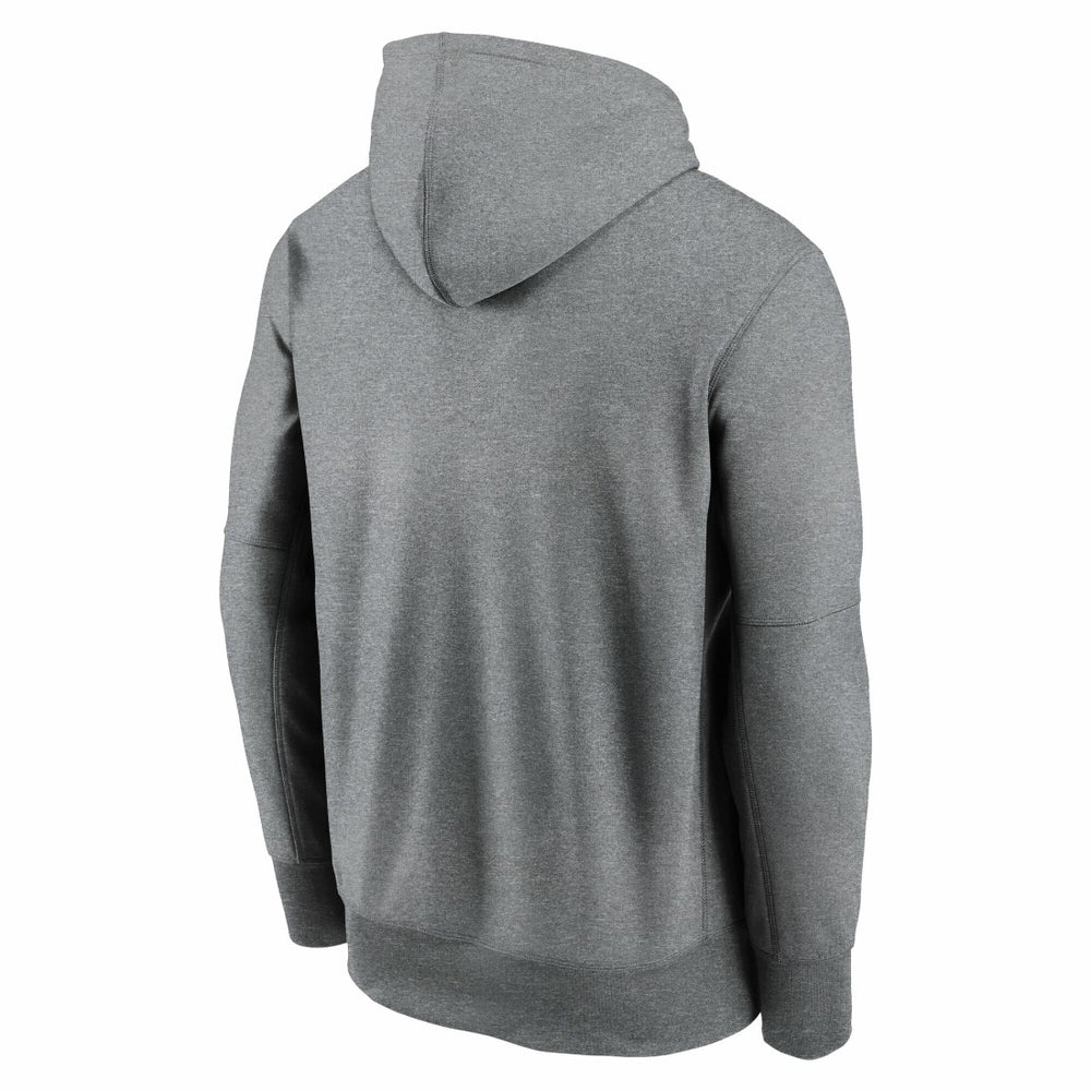 Nike New York Jets Performance Fleece Pullover Hoodie Heather Gray
