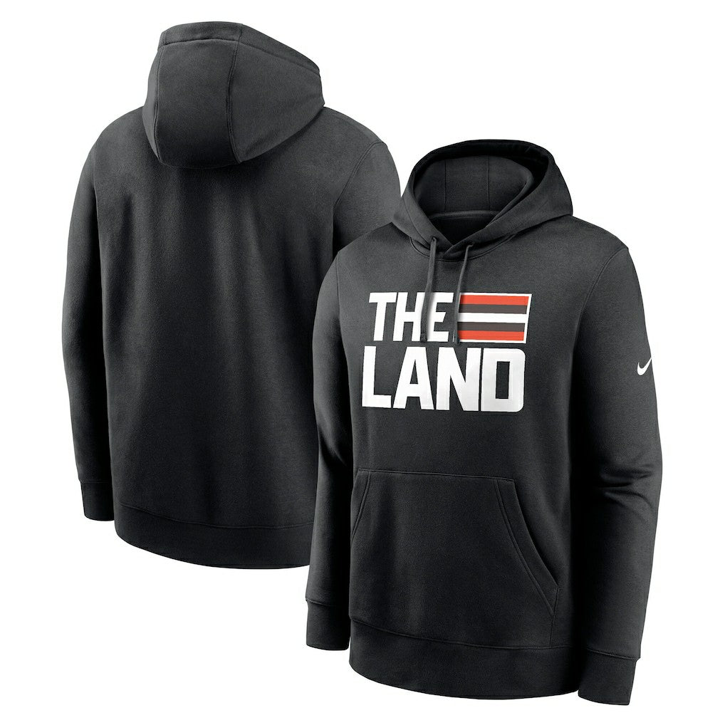Nike Cleveland Browns Local Pack Club Fleece Pullover Hoodie Black