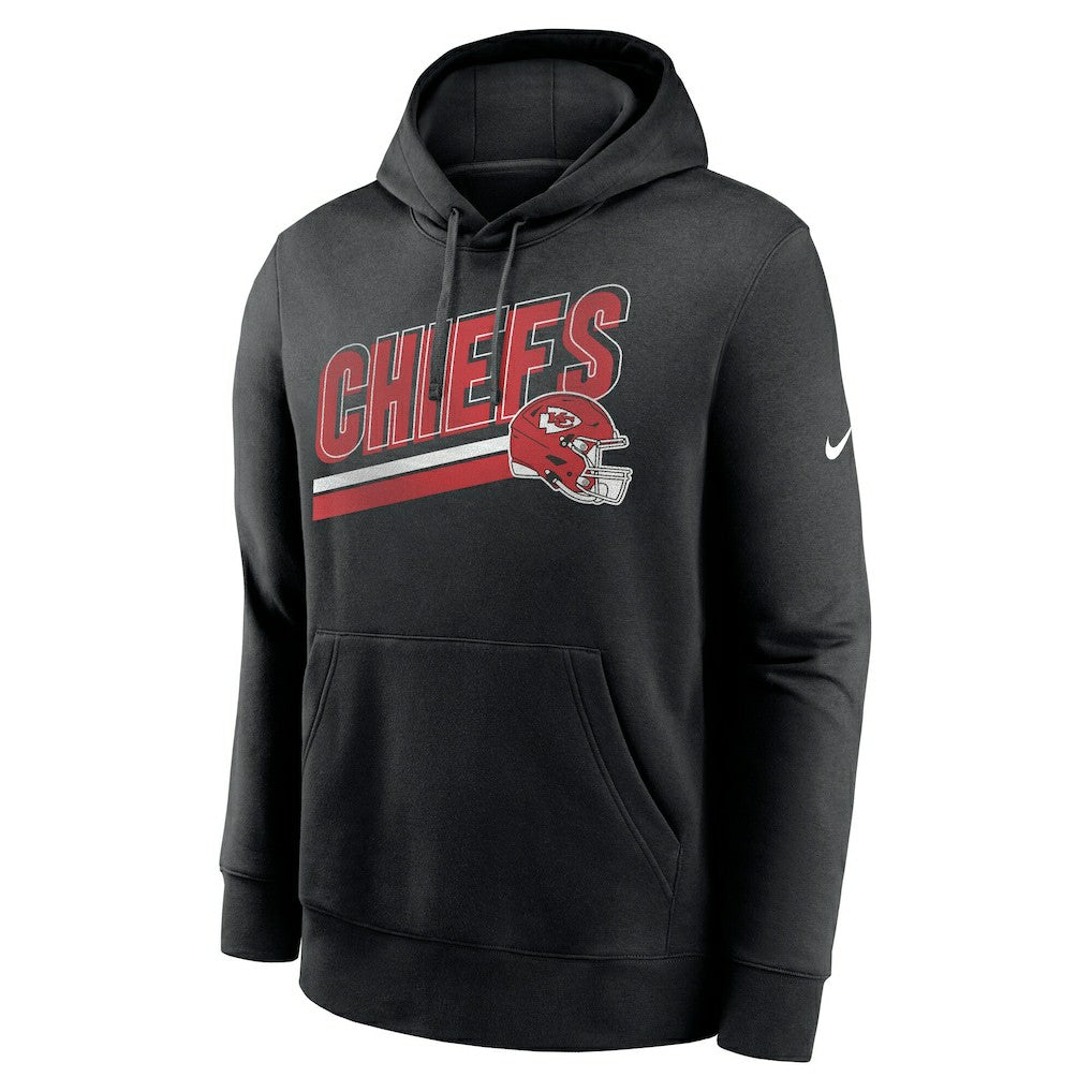 Nike Kansas City Chiefs Club Fleece Pullover Hoodie Black