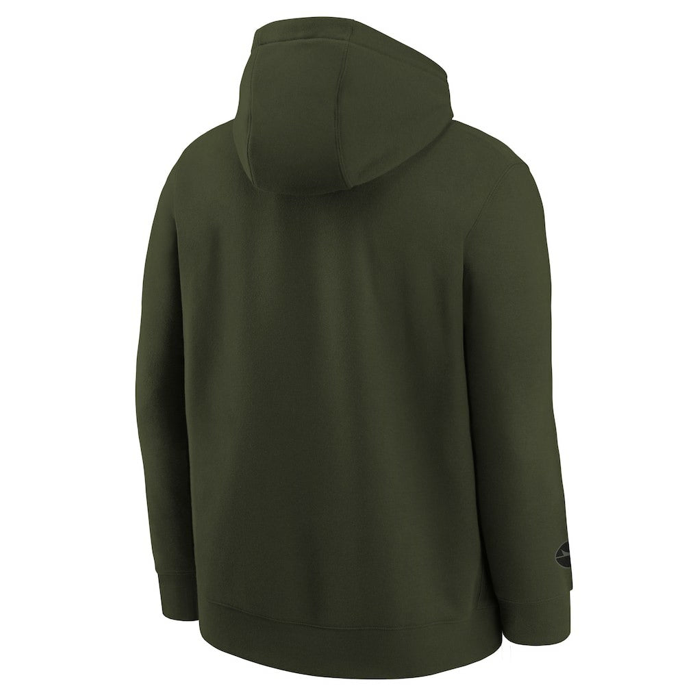 Nike New York Jets Youth 2025 Rivalries Collection Club Hoodie Gotham Green