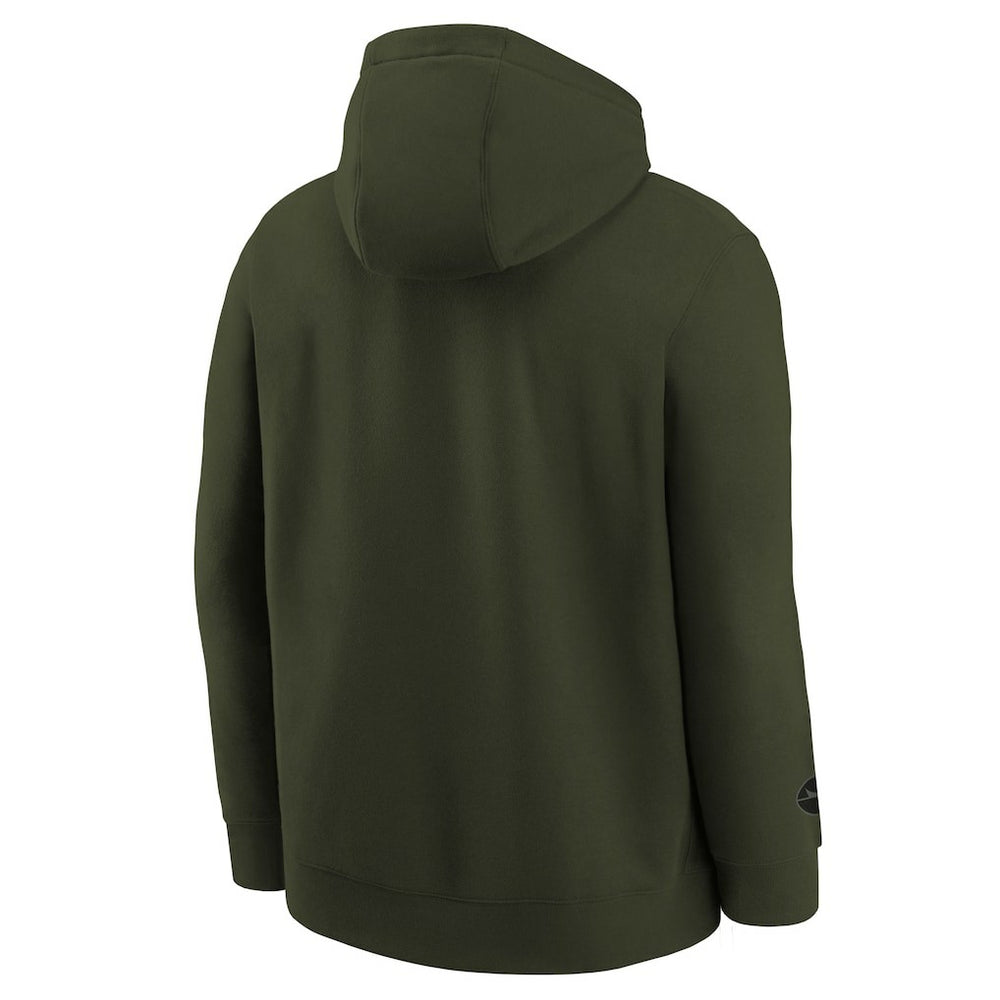 Nike New York Jets Youth 2025 Rivalries Collection Club Hoodie Gotham Green