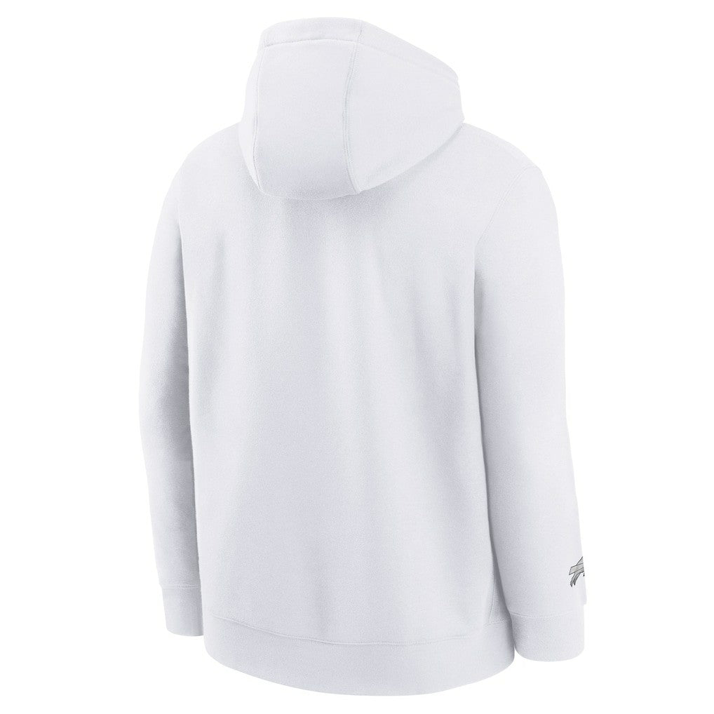 Nike Buffalo Bills Youth 2025 Rivalries Collection Club Hoodie White