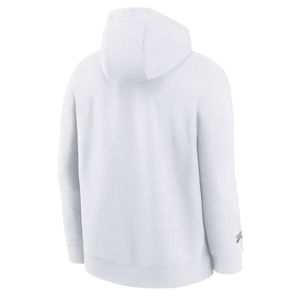 Nike Buffalo Bills Youth 2025 Rivalries Collection Club Hoodie White