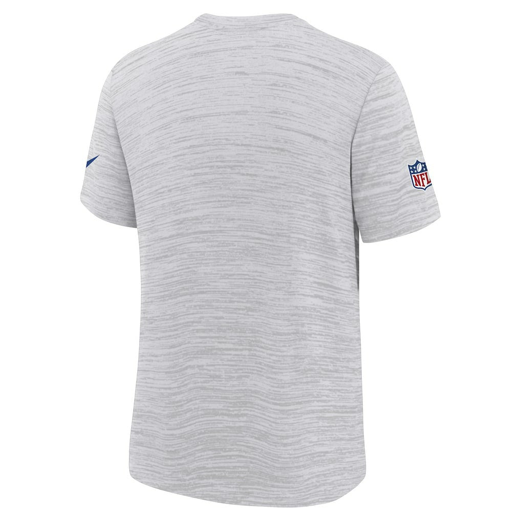 Nike Buffalo Bills Youth 2025 Rivalries Collection Sideline Velocity Dri-FIT T-Shirt White