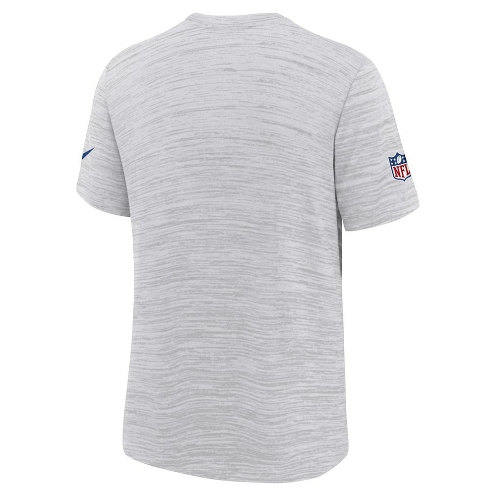 Nike Buffalo Bills Youth 2025 Rivalries Collection Sideline Velocity Dri-FIT T-Shirt White