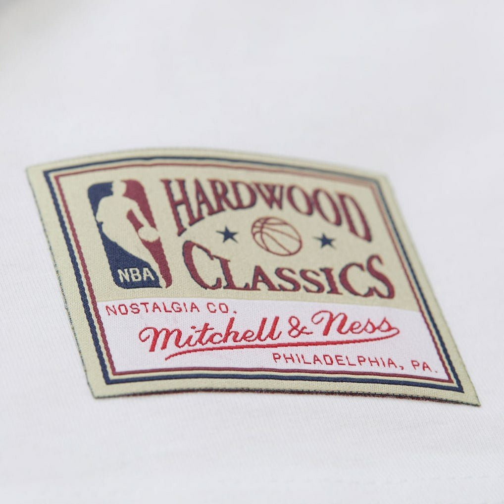 Dirk Nowitzki Dallas Mavericks Hardwood Classics Chalked Up T-Shirt for sale White | Mitchell & Ness Near Me