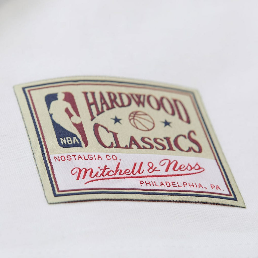 Dirk Nowitzki Dallas Mavericks Hardwood Classics Chalked Up T-Shirt for sale White | Mitchell & Ness Near Me