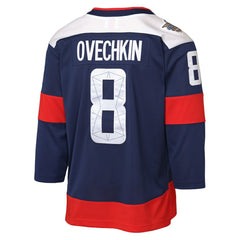 Alexander Ovechkin Washington Capitals Mitchell & Ness Youth 2018 NHL Stadium Series Power Play 2.0 Player Jersey - Navy - NHL 202689920