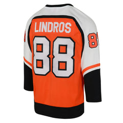 Eric Lindros Philadelphia Flyers Mitchell & Ness Youth 1996/97 Power Play 2.0 Player Jersey with Captain Patch - Orange - NHL 202689921