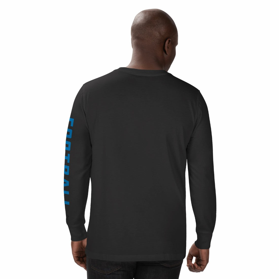 Detroit Lions Starter Half Time Long Sleeve T-Shirt Black