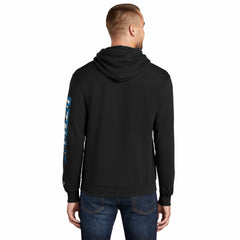 Detroit Lions Starter Wordmark Logo Pullover Hoodie Black