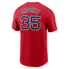 Garrett Crochet Boston Red Sox Nike Fuse Name & Number T-Shirt - Red - Nike Discount