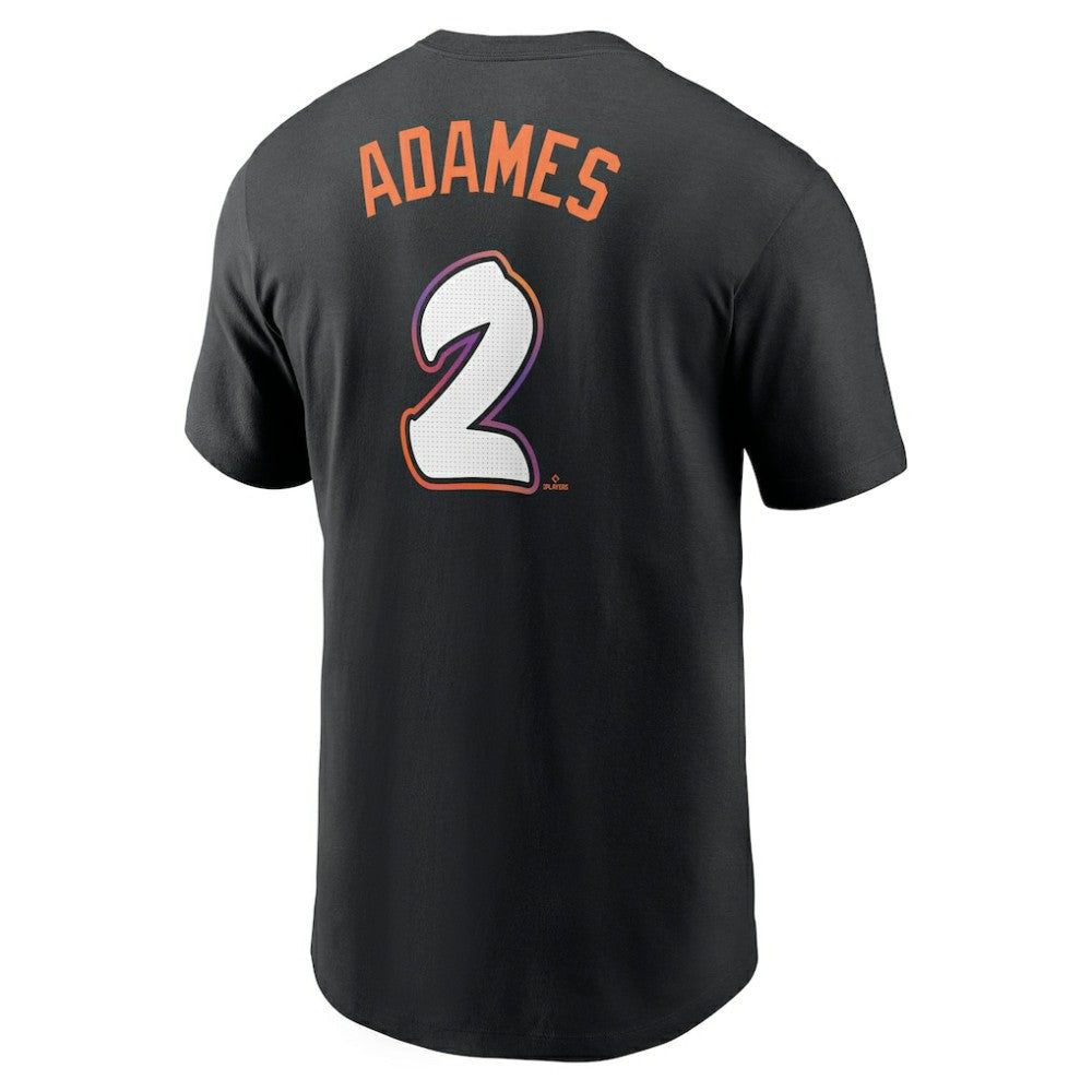 Willy Adames San Francisco Giants Nike 2025 City Connect Fuse Name & Number T-Shirt - Black - Nike Online
