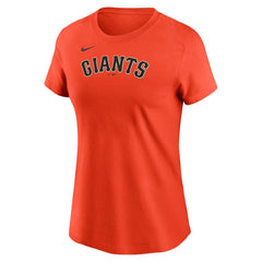 Willy Adames San Francisco Giants Nike Women's Cooperstown Collection Fuse Name & Number T-Shirt - Orange - Nike Online