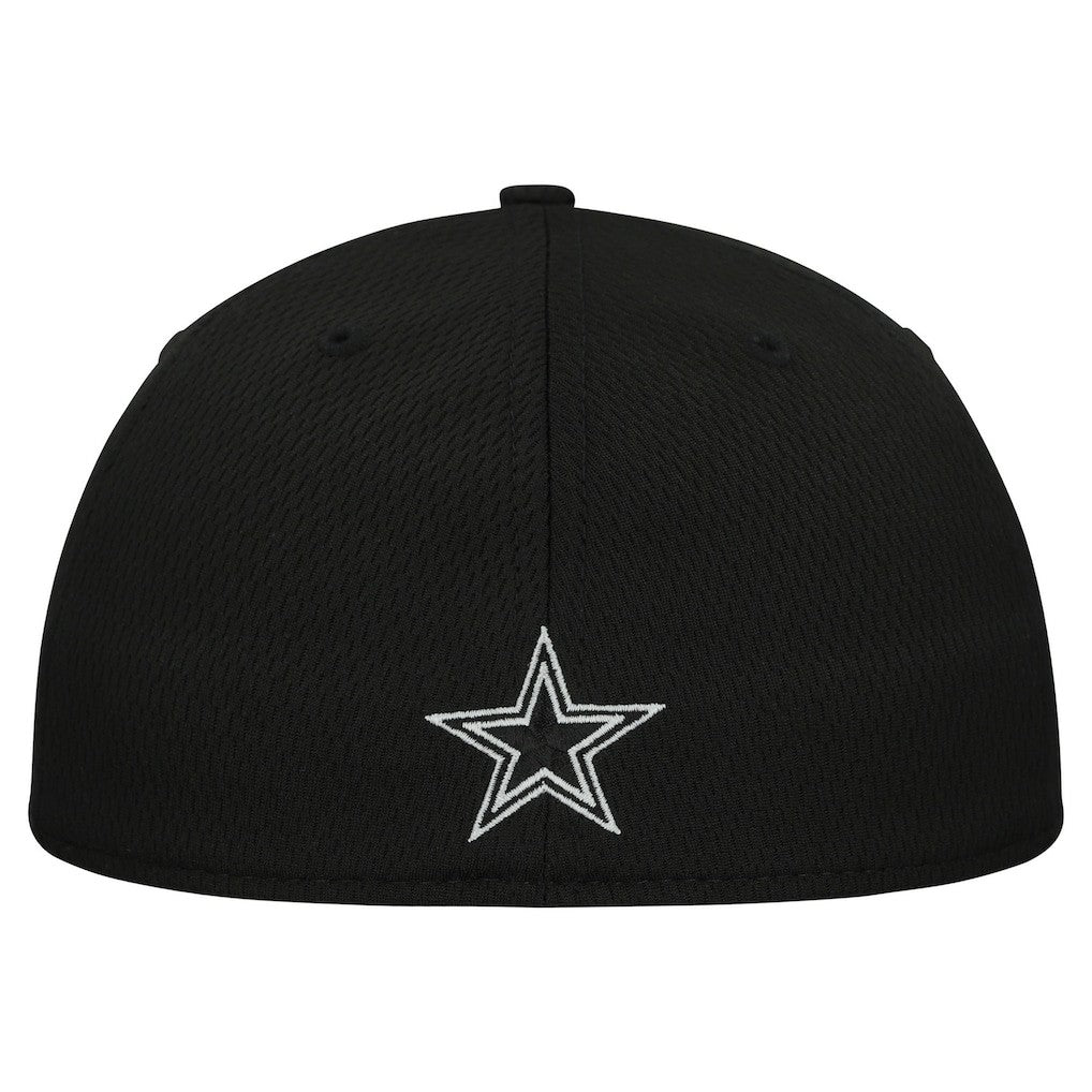 Dallas Cowboys New Era Scoreboard 39THIRTY Flex Hat Black
