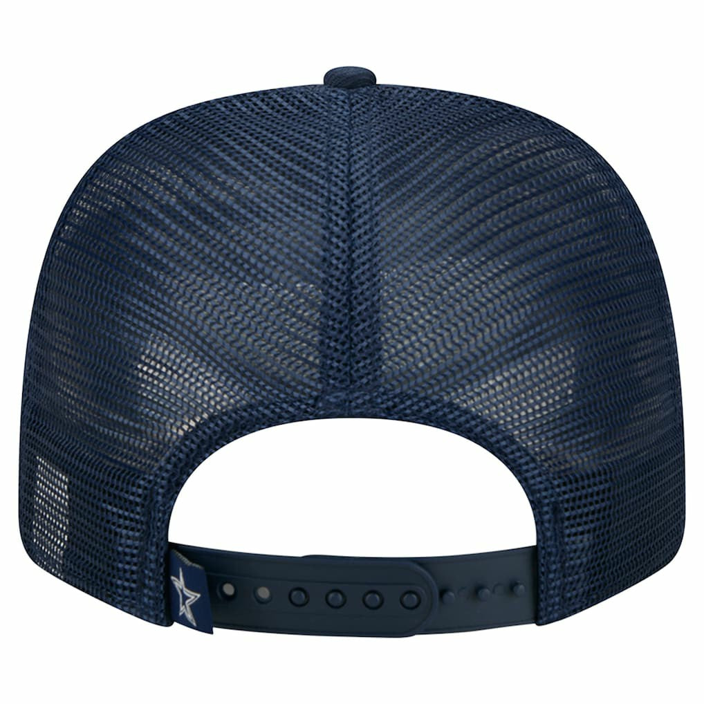 Dallas Cowboys New Era 9SEVENTY Team Rope Stretch-Snap Hat Navy