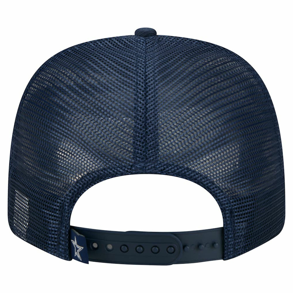 Dallas Cowboys New Era 9SEVENTY Team Rope Stretch-Snap Hat Navy