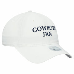 Dallas Cowboys New Era Women's Team Fan 9TWENTY Adjustable Hat White