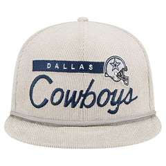 Dallas Cowboys New Era Cord Rope 9FIFTY Snapback Hat Gray