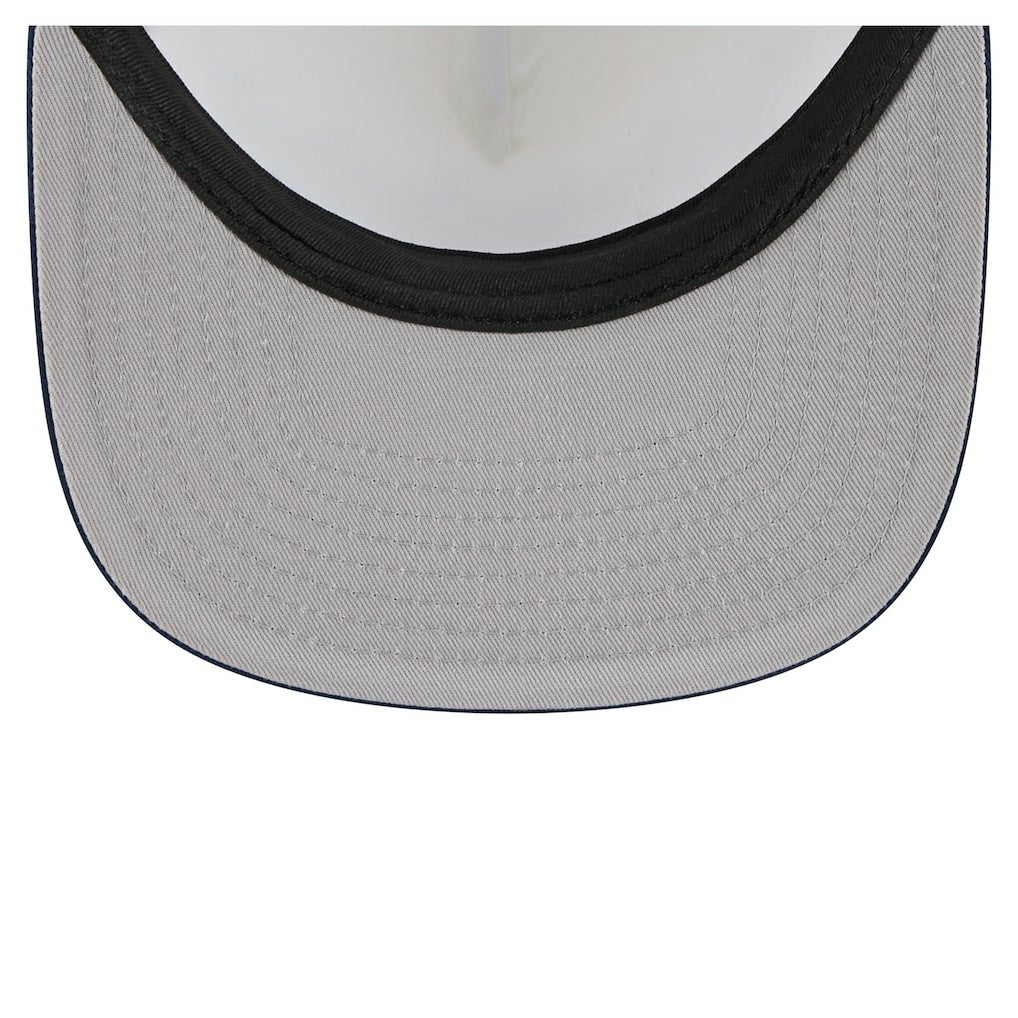 Dallas Cowboys New Era Cutout A-Frame 9FIFTY Snapback Hat Cream/Navy
