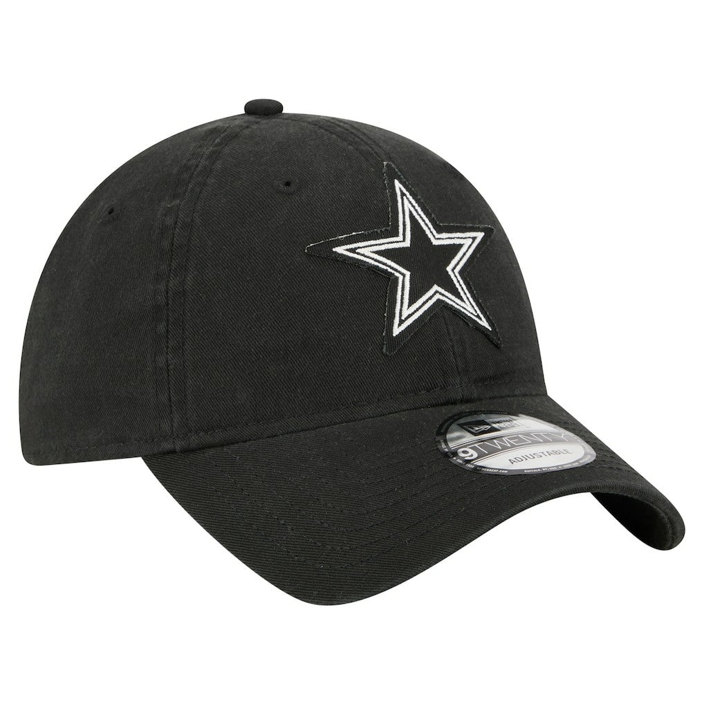 Dallas Cowboys New Era Stamp 9TWENTY Adjustable Hat Black