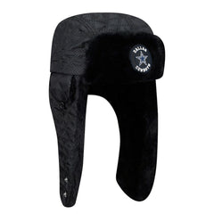 Dallas Cowboys New Era Quilted Trapper Hat Black