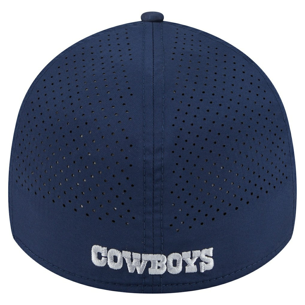 Dallas Cowboys New Era Featherweight Poly Rope Flex 39Thirty Hat Navy