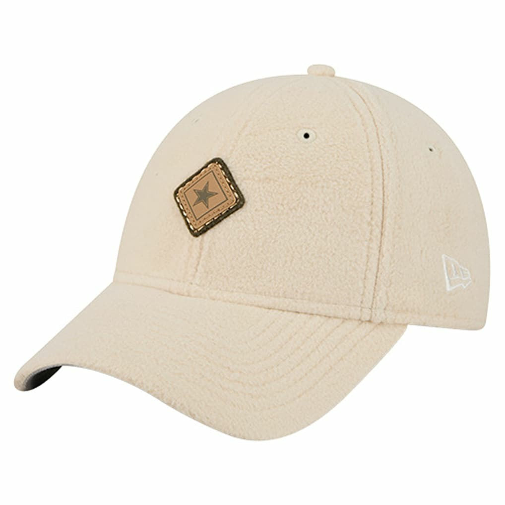 Dallas Cowboys New Era Women's Comfy 9FORTY Adjustable Hat Cream