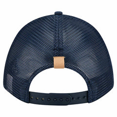 Dallas Cowboys New Era Two-Tone Text 9FORTY M-Crown Adjustable Hat Stone/Navy